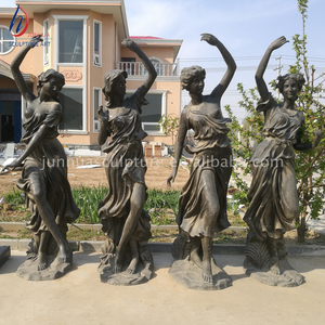<span class=keywords><strong>Vida</strong></span> tamaño cuatro estaciones bronce dama estatuas para la decoración del jardín - Product Image 1