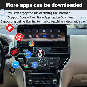 Pantalla Táctil HD de 12.3 Pulgadas con Android 14 y Carplay para Nissan Pathfinder 2016-2020, Reproductor de Radio Estéreo Multimedia para Auto, GPS, Navegación - Product Image 2