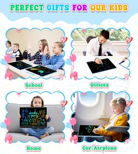 Doodle Board One-Touch Erase Lock 16 Inch LCD Stylus Pen ABS Material Battery Powered Customizable Design - Product Image 6
