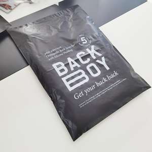 Sobres de Poliéster Negro Mate Personalizados con Impresión Blanca - Bolsas de Envío con Marca para Comercio Electrónico - Product Image 3