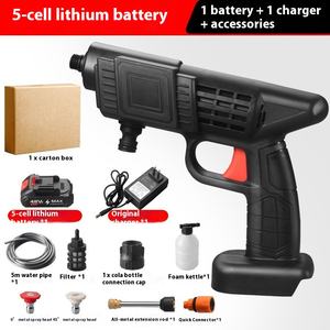 Batería de litio inalámbrica de alta potencia para el hogar, lavadora de coche, pistola de agua recargable portátil de alta presión, artefactos, pistolas pulverizadoras eléctricas - Product Image 6