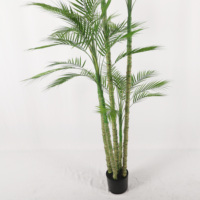 Chine Usine Dernière Palmier Artificiel Plantes Plante En Plastique pour La Maison Jardin Décoration Extérieure