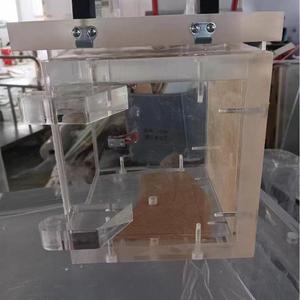 Bridas de PMMA de grado semiconductor, sellos acrílicos CNC, accesorios roscados, servicio de roscado de perforación ultra limpio - Product Image 5