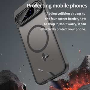 Pour Google Pixel 10 10 Pro XL <span class=keywords><strong>9</strong></span> PRO 9A <span class=keywords><strong>antichoc</strong></span> TPU PC glaçage peau mate Texture Anti empreintes digitales Anti jaunissement étui - Product Image 2