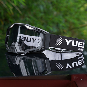 แว่นตาโมโตครอส YUEDIO พร้อมเลนส์ UV400 และสายรัดปรับได้ กรอบ TPU ป้องกันดวงตาสำหรับรถวิบาก - Product Image 3