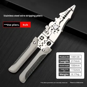 <b>Multi</b> Functional Electrician <b>Pliers</b> for Wire Splitting and Stripping for Electricians Stripping Terminal Hand <b>Tool</b> - Product Image 4