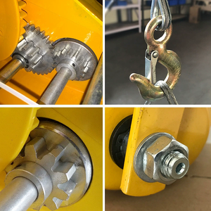 באיכות גבוהה מיני כננת מעלית נייד ידני כננת ידנית למשוך הרמת כננת - Product Image 5