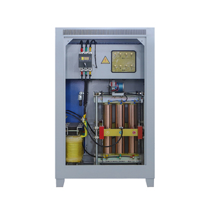 Трехфазный автоматический стабилизатор напряжения Songyan SBW-80KVA, вход 304-456В, выход 220В/380В ±3%, 50/60Гц, сертификат CE, медная обмотка - Product Image 5