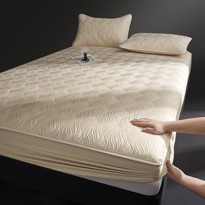 Lençol Ajustável 100% Algodão Puro Sateen Premium 100S, Capa de Colchão Macia e Sedosa com Bolsos Profundos - Product Image 2