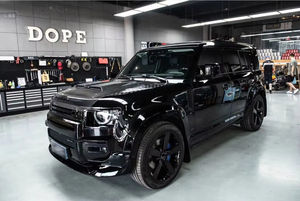 Adecuado para Land Rover <span class=keywords><strong>Defender</strong></span> Body Kit Versión negra completa Accesorio Cubierta <span class=keywords><strong>de</strong></span> rueda <span class=keywords><strong>de</strong></span> repuesto Faldones laterales ligeros Conjunto <span class=keywords><strong>de</strong></span> parachoques <span class=keywords><strong>de</strong></span> arco - Product Image 3