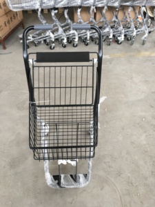 Carrito de Compras de Plástico de Alta Capacidad con Logotipo Personalizado, Movilidad Suave, Premium para Supermercado - Product Image 4