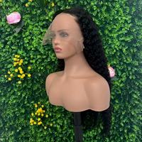 Perruque Lace Frontale HD 13x6 Transparente en Cheveux Humains Bouclés Ondulés Profonds, Densité 250, 30-34 Pouces, Perruques Lace Front 13x4