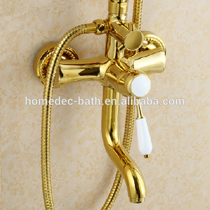 <span class=keywords><strong>Ali</strong></span> <span class=keywords><strong>baba</strong></span>-Juego de ducha de baño dorado, latón, estilo europeo, novedad, <span class=keywords><strong>tienda</strong></span> en línea - Product Image 3