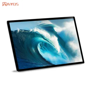 Lcd Digital Signage Advertising Display Android 11.0 System Touch ScreenPlayers 15.6 Inch All In 1 Tablet