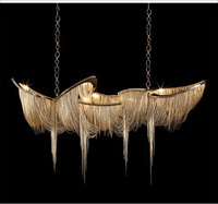 Moderne Atlantis Grand Gland Lustre En Métal Nouveau Design Lampe Suspendue pour Chambre Salle À Manger Maison Hôtel Restaurant Utilisation Longue
