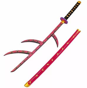<span class=keywords><strong>Demon</strong></span> <span class=keywords><strong>Slayer</strong></span> Japon Anime Cosplay Props Arme Bambou En Bois Modèle Réel <span class=keywords><strong>Katana</strong></span> Jouet Épée Décoration 104CM - Product Image 1