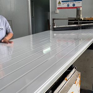 Chất lượng cao nhẹ EPS bọt Hội Đồng Quản trị Modular tấm Tường nổi màu thép mở rộng <span class=keywords><strong>Polystyrene</strong></span> bánh sandwich kho khách sạn - Product Image 2