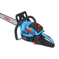 Tronçonneuse FIXTEC 24'' avec chaîne et guide-chaîne OREGON 62CC pour la coupe du bois