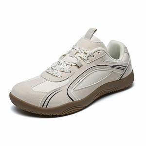 Nouvelle conception, chaussures de danse décontractées légères en cuir <span class=keywords><strong>vegan</strong></span> PU, édition large, lacets, chaussures de skate décontractées pour hommes et femmes - Product Image 5
