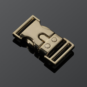 Alloy Metal Side Release Buckle Light Gold Adjustable <b>Snap</b> <b>Fastener</b> For Bags Durable Hardware - Product Image 2