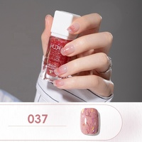 Vernis à ongles pailleté 20Y Factory Four Seasons Peel Water, respectueux des ongles, sans odeur, CPNP HALAL ISO22716, vente en gros OEM pour salons