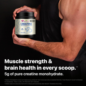 Créatine en poudre de qualité professionnelle pour les culturistes, l'haltérophilie, le crossfit, la force, l'endurance, le soutien énergétique - Product Image 3