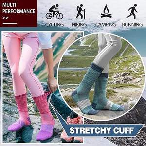 Wholesale Merino Wool Hiking <b>Socks</b> <b>Breathable</b> Thermal Warm Outdoor Camping Mountain <b>Socks</b> Winter Crew Hiking Sports <b>Socks</b> - Product Image 6