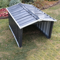 Gartenschuppen Einfach zu Montieren Gartenlager Wasserdichter Outdoor-Metallschuppen Kleiner Werkzeugschuppen