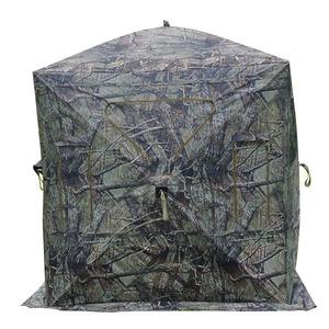 Chasse en plastique aveugle neige Camo boîte cerf stores canard en gros un cadre sol Ghillie tente chaise surélevée un homme - Product Image 5