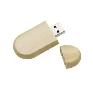 2020 Bulk Rotating Natural Wooden Flash Usb 2.0 Pen Drive U Disk Thumb Lot 8gb 32 Gb Blank Disk With Box 3.0 Manufacturer