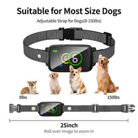 2025 Wasserdichtes AI Intelligent Color Screen Hunde training liefert No Shock Anti Bark Collar