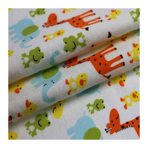 Produsen menjual kain flanel Digital 100% katun, spesifikasi warna dapat disesuaikan - Product Image 4