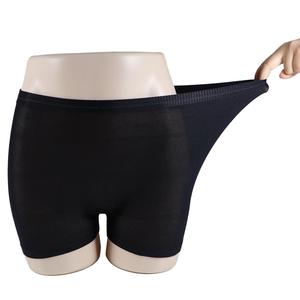 Culottes de <span class=keywords><strong>maternité</strong></span> jetables taille haute, sous-vêtements en maille tricotée noire pour la récupération post-partum et après césarienne - Product Image 6