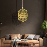 Art Mural Musulman Pendentif Suspendu Pour Salon Chambre Maison Fond Ramadan Kareem Eid Mubarak Acrylique Ornement Suspendu