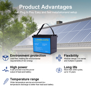 แบตเตอรี่ลิเธียมฟอสเฟตน้ำหนักเบา 12.8V 50Ah สำหรับสำรองไฟฉุกเฉินกลางแจ้ง  แบบ Deep Cycle  ปล่อยประจุได้อย่างเสถียร LiFePO4 - Product Image 1