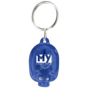 Porte-clés LED en acrylique en forme de cochon lumineux, animaux mignons, cadeaux promotionnels d'entreprise, cadeaux pour événements, logo personnalisé - Product Image 1