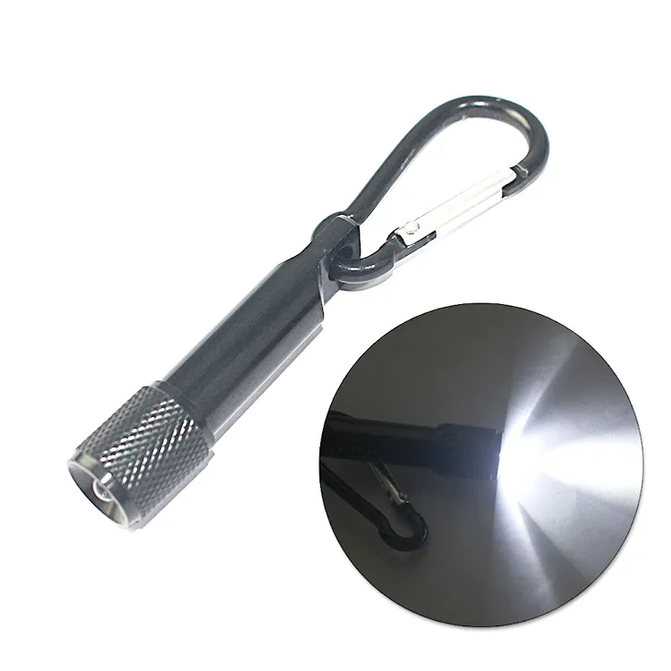 Outdoor Survival Multifunctionele Tactische Led Licht Mini Led Zaklamp Hoge Kwaliteit Sleutelhanger Hangen Gesp Zaklamp