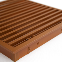 Grille d'aération de plafond en aluminium haute résistance, grille de ventilation moderne, durable et réglable pour climatisation