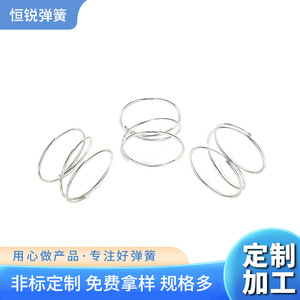 สปริงอัดแรงดัน 0.2-4.0 มม. ชุบสังกะสี สำหรับสวิตช์ไฟฟ้า ฮาร์ดแวร์ ของเล่น - Product Image 3