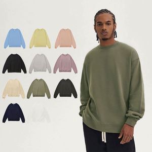 H5473 Fabricant de vêtements pour hommes, vente en gros, sweat-shirts doublés en molleton 100% coton 380 g/m², sur mesure - Product Image 1