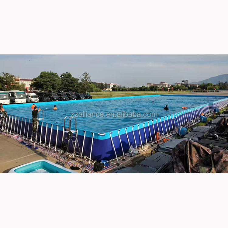Swimming Pool Outside Water Park Frame