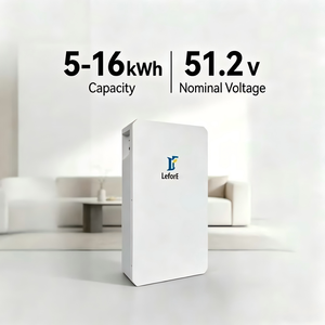 Paket Baterai LiFePO4 Lefor 51.2V 280/314Ah dengan WiFi, BMS Terintegrasi, Inverter Penyimpanan Energi Surya untuk Penggunaan Rumah Tangga Hybrid Grid-Tie dan Off Grid - Product Image 1