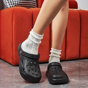 <span class=keywords><strong>Sandales</strong></span> à enfiler unies pour <span class=keywords><strong>homme</strong></span> et femme, mode estivale, pour l'extérieur et la plage, à semelle épaisse en EVA, pour couple - Product Image 2