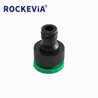 Raccord de robinet de jardin en plastique avec filetage femelle 1/2 3/4 pouce pour irrigation goutte à goutte et micro-pulvérisation
