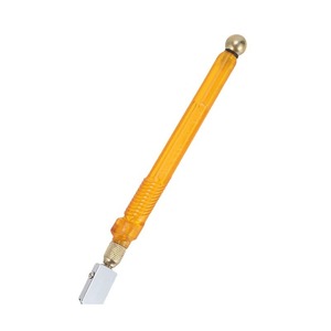 Roller Glass Cutter <b>Plastic</b> Handle Diamond <b>Wheel</b> 180 Cm For Glass Cutting Diy Tools - Product Image 1