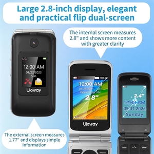 Teléfono Móvil Flip para Personas Mayores, Botones Grandes, Fácil de Usar, Melodía Inteligente, Botón SOS, USB-C, OEM, ODM, 4G, Teléfono con Funciones para Personas Mayores - Product Image 4