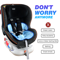 Protège-siège auto enfant imperméable en polyester – Coussin 100 % anti-fuite pour poussette et siège auto, protège-matelas pour tout-petits de 1 à 3 ans