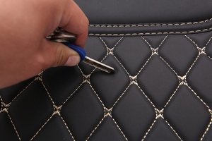 Protecteur de siège de voiture en cuir imperméable, housse de protection de siège de sécurité pour enfant et bébé avec tapis de protection Durable pour tous les sièges Auto - Product Image 4