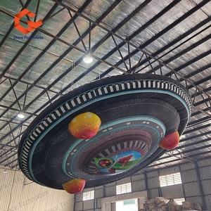 Venta al por Mayor Directa de Fábrica, Globo Inflable Gigante Personalizado con Forma de Nave Espacial OVNI para Decoración de Fiestas Temáticas de Ciencia Ficción - Product Image 3