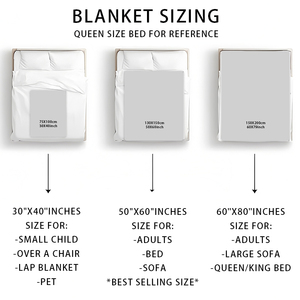 Couverture polaire en flanelle de vison à sublimation imprimée personnalisée et douce pour l'hiver - Product Image 3